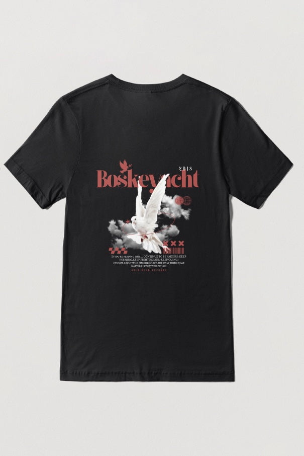 BOSSMAN BOSKEYACHT DOVE Tee shirt