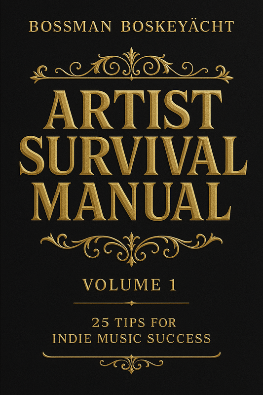 Volume 1 🎤 Bossman's Independent Artist Survival Manual
