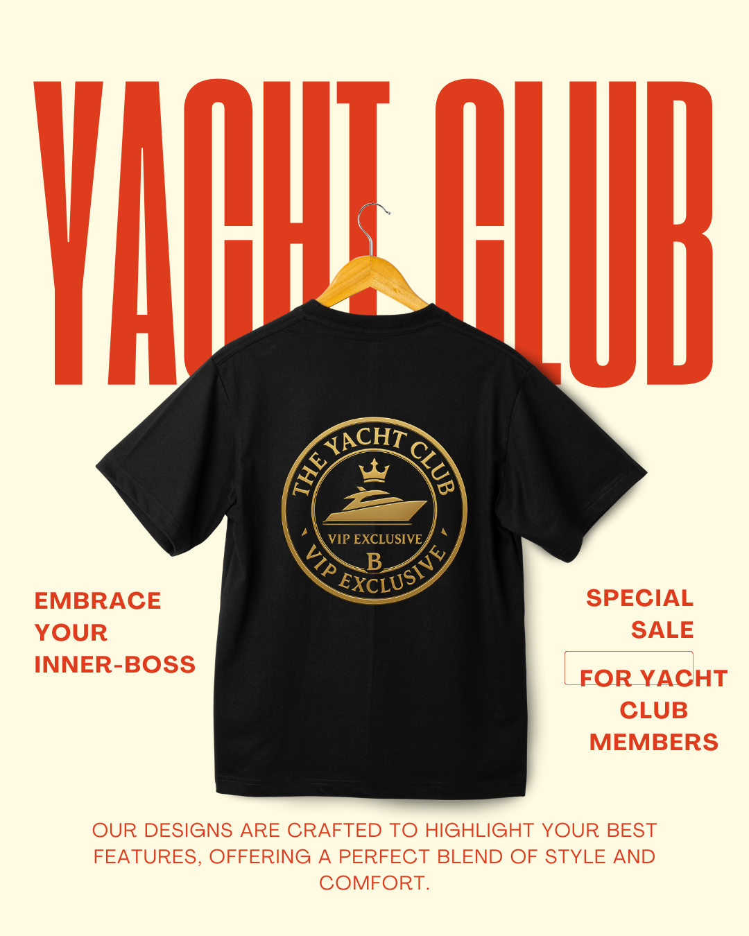 YACHT CLUB Tee Shirt