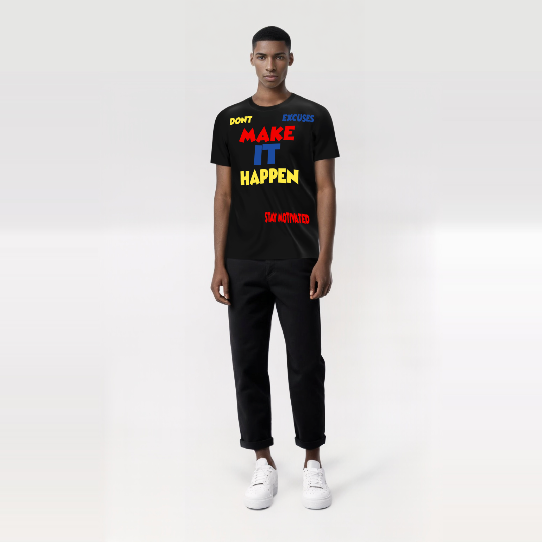 Don't Make Excuses Make it Happen Tee Shirt